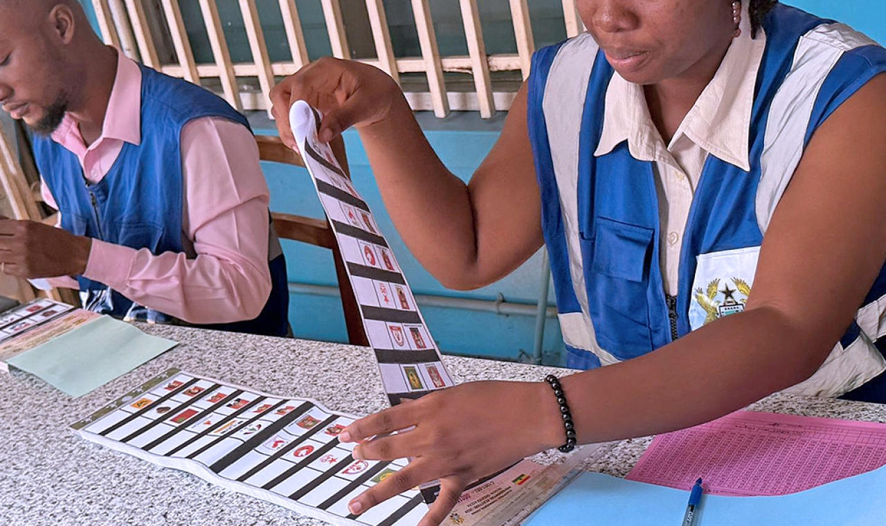 Solidarity and peer exchange mission in Ghana